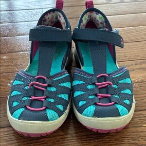 Merrell Kids Blue and Pink Sandals